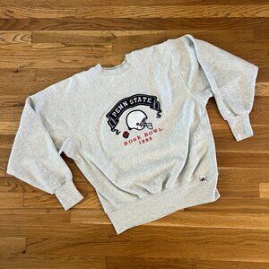 Penn State Football Vintage 1995 Rose Bowl Champs Embroidered Sweatshirt - Large